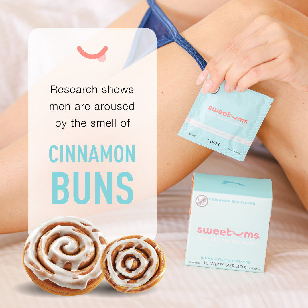 Cinnamon Bun Flavored Intimate Wipes