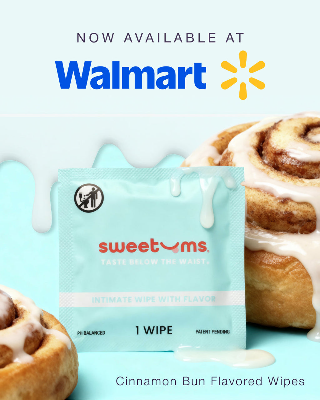 Cinnamon Bun Flavored Intimate Wipes